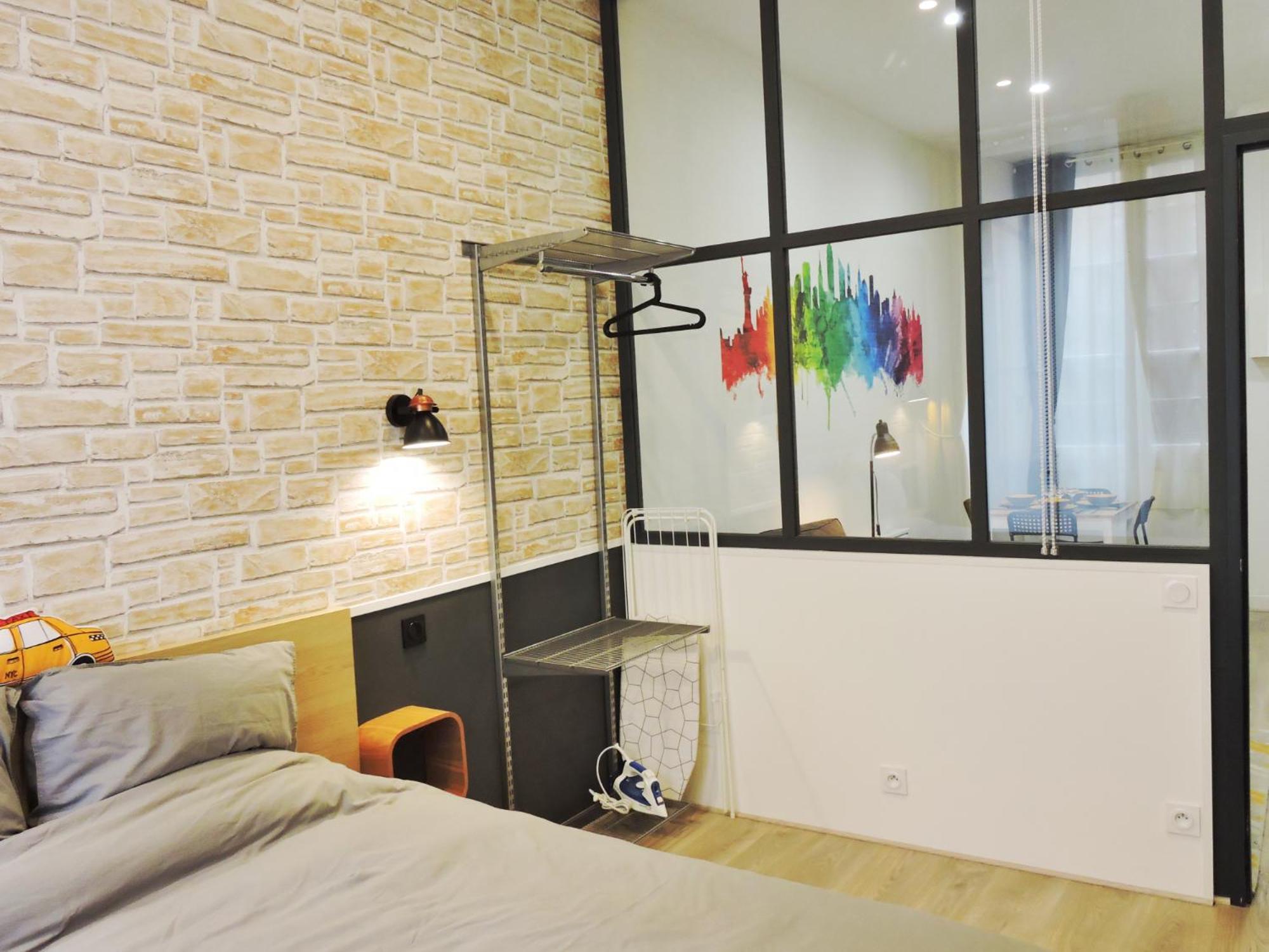 Appartamento Loft Nyc - Hyper Centre Nantes Camera foto